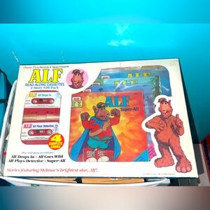 Vintage AlLF Read Along Cassette 4 story pack